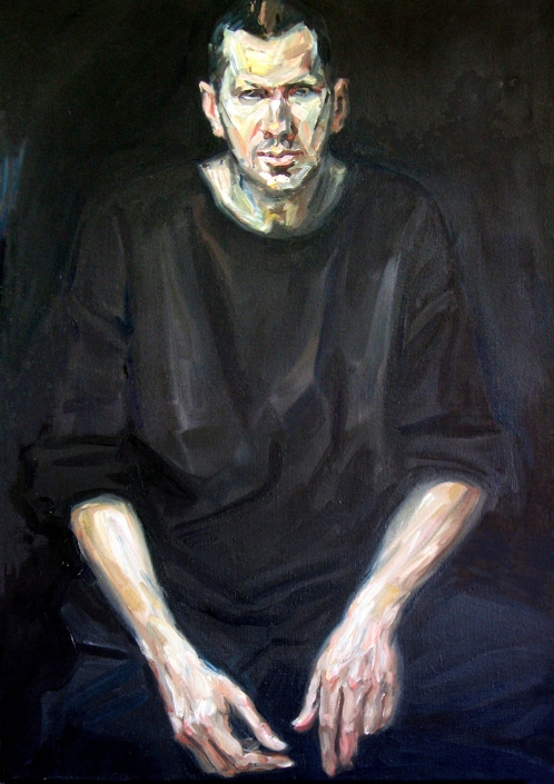 Portrait TF Öl-Leinwand